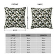 thumbnail image 2 of Yiaed Sea ​​Urchin Print Pillow Covers Super Soft Decorative Square Throw Pillow Covers Case Cushion Covers for Sofa Couch Bedroom Car Decor（No pillow core）-18"x18", 2 of 7