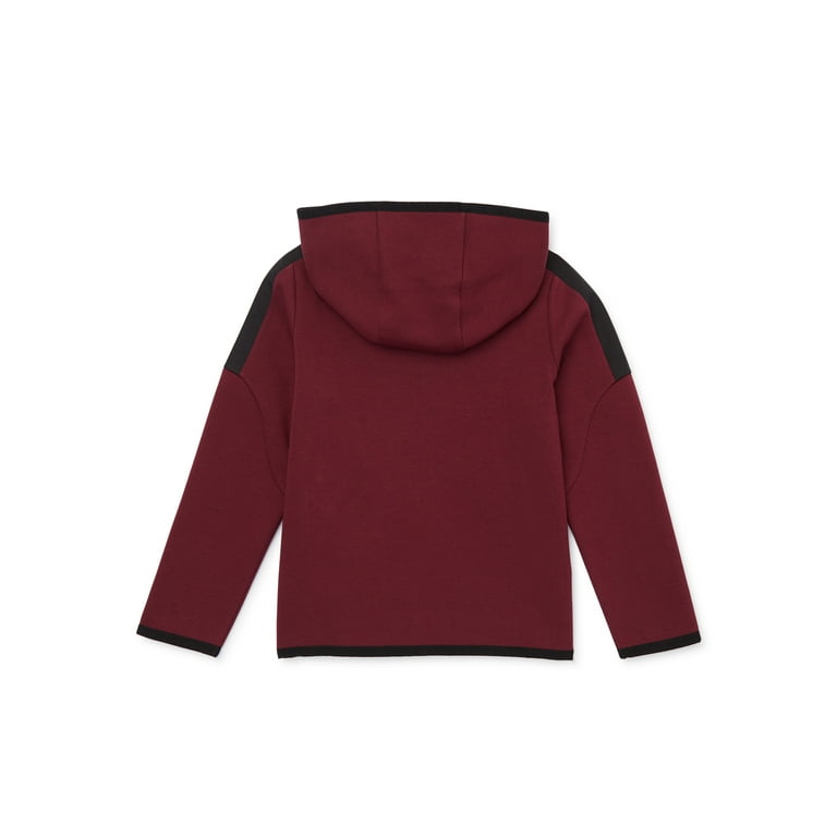 Athletic Works Boys Active Knit Zip Hoodie Sizes 4 18 Walmart