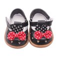 thumbnail image 2 of Bowknot Zapatos pequeños Accesorios de moda Ropa para muñeca de 18 pulgadas # Negro Sunnimix Zapatos de muñeca Bowknot, 2 of 5