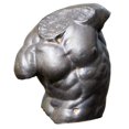 thumbnail image 2 of Estatua de torso masculino, figura escultórica, adorno de mesa para sala de estar. Oxidación, 2 of 8
