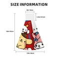thumbnail image 3 of Saiise Sanrio Print Hanging Kitchen Towels Hand Towel Loop Dish Cloth Tie Towels Tea Bar Towels for Bathroom Farmhouse Housewarming Tabletop Home 14x18in, 3 of 7