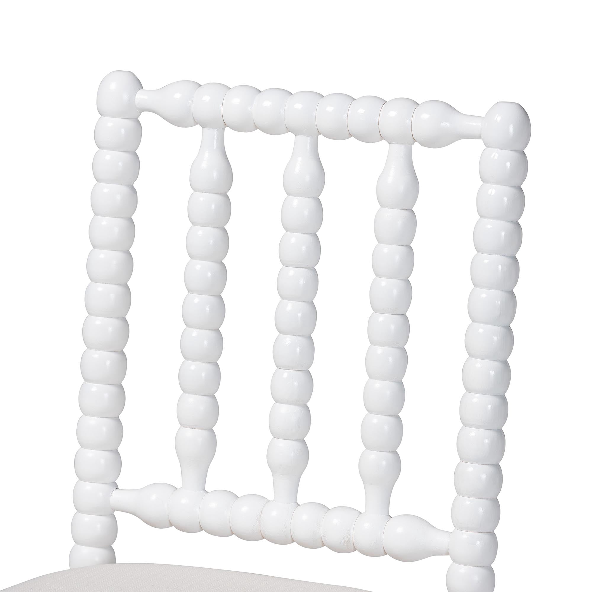 bali & pari Deya Traditional Counter Stool, Counter Height, White