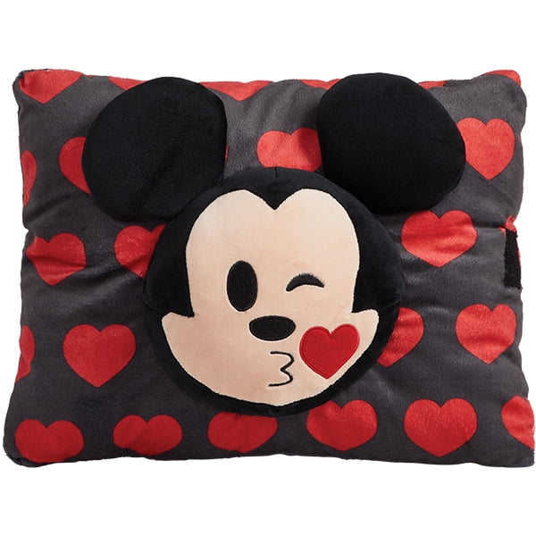 mickey mouse emoji pillow