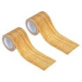 thumbnail image 1 of Unique Bargains Ruban de Réparation Grain de Bois 2.2'X30 Pieds, Ruban de Réparation Texturé Réaliste Auto-Adhésif, Chêne Naturel, 1 of 5