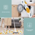 thumbnail image 6 of Yellow Lemon Fruit Slices White Pattern Kitchen Rugs Sets Of 3,Kitchen Runner Rugs Non Skid Washable,Decorative Kitchen Floor Mats for Kitchen,Sink,Laundry,17"x30"+ 17"x47" + 17"x59", 6 of 6
