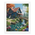 thumbnail image 5 of Paint by Numbers Kit for Adults, Charming Riverside Cottage Scene Paint by Numbers, Easy Paint by Numbers Kit for Adults Beginner, DIY Adult Paint by Number Kits on Canvas, Home Decor, 5 of 7