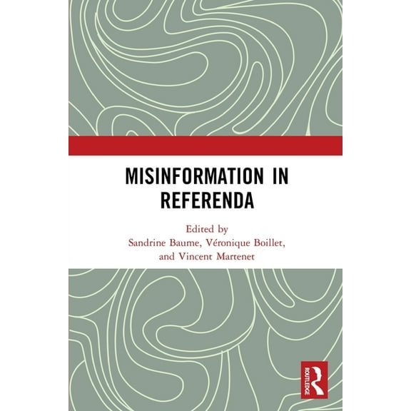 Misinformation in Referenda, (Paperback)