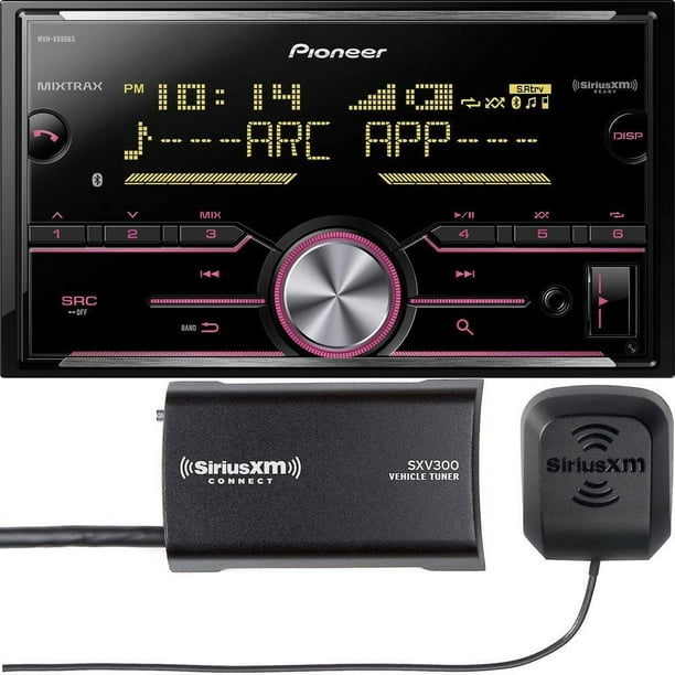 Pioneer In Dash Double Din Multi Media Bluetooth Receiver