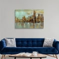 thumbnail image 3 of Great Big Canvas "Misty Day in Manhattan"  by Silvia Vassileva Silver Black   Wrapped Canvas Print Wall Artwork, 3 of 7