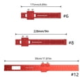 thumbnail image 5 of Precision Pocket Ruler T-Types Scribing Ruler Carpenty Square T Track Ruler, 5 of 9