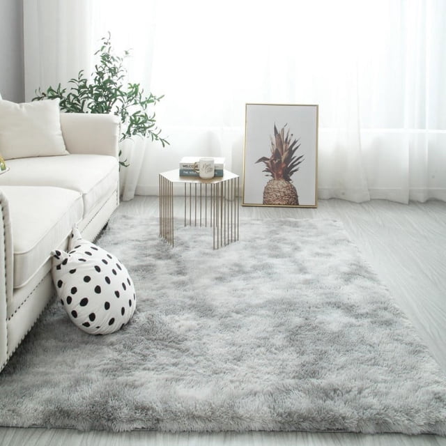 Alfombra de lana de filamento teñido anudado para sala de estar, dormitorio, mesita de noche, pasillo de entrada, alfombra para baño