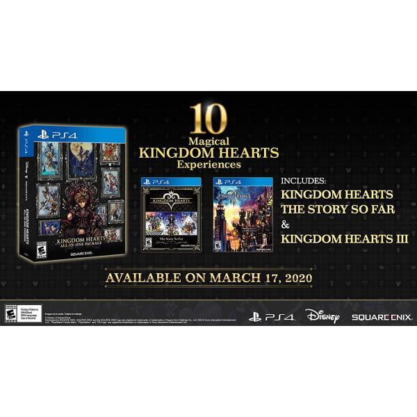 Kingdom Hearts: All-In-One Package, Includes 10 Adventures