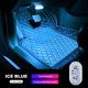 thumbnail image 5 of Luces Interiores Del Coche Luces interiores del coche Lámpara de techo interior Luz táctil nocturna para automóvil (azul hielo) Likrtyny Accesorios para autos y motos, 5 of 9