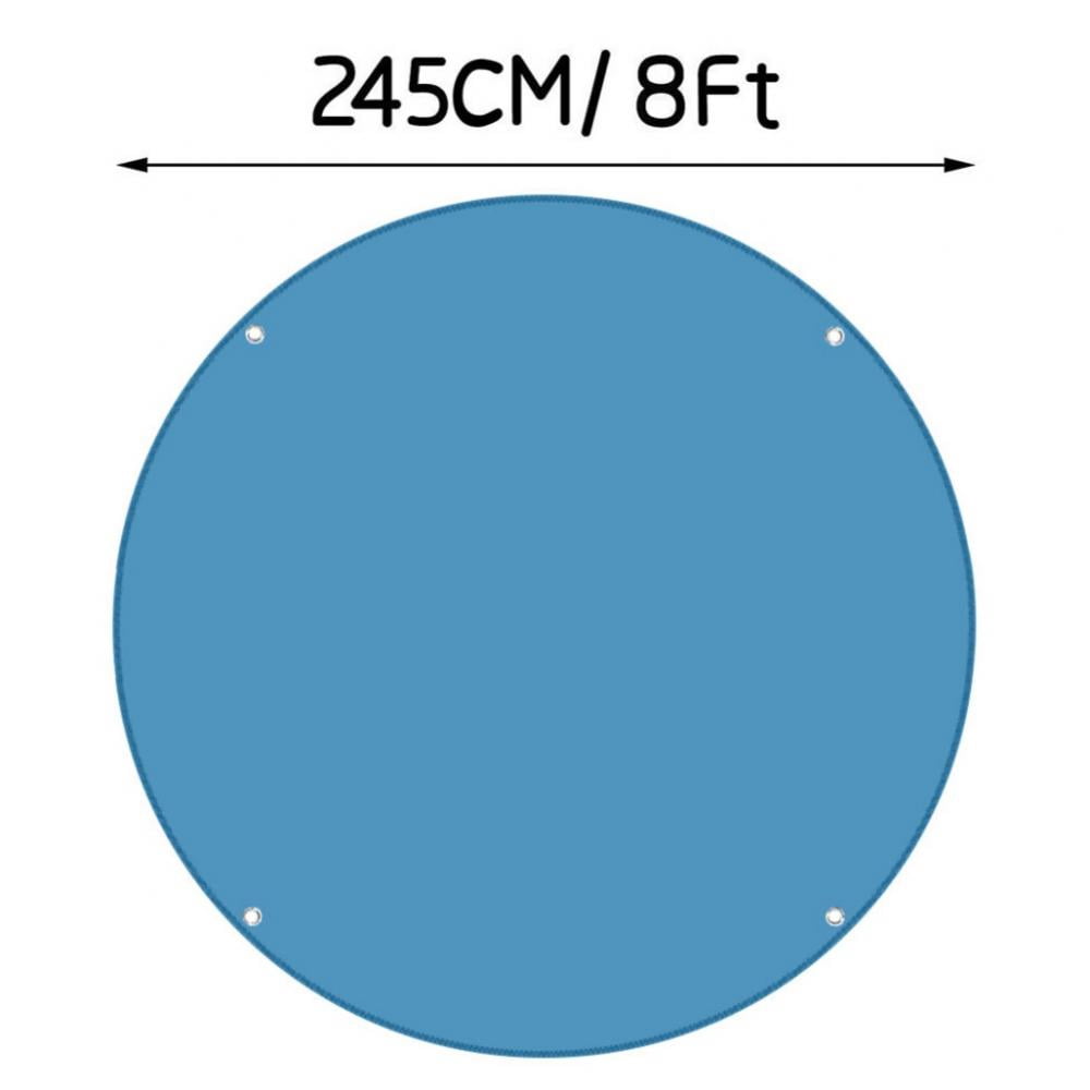 8FT Circular Swimming Pool Cover Solar Pool Cover For The Ground