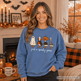 thumbnail image 5 of Just a Spooky Goose Sweatshirt, Funny Halloween Costumes Sweater, 5 of 11