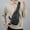 🔥 Black_Base#1265, variant on Men's Leather Sling Bag Crossbody Backpack | Lightweight Sports Shoulder Bag | Large Capacity with 4 Compartments | Adjustable Strap | Casual Travel Gym Hiking Everyday Carry | 6.2"x2.3"x12.5"