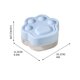 thumbnail image 3 of Paw Shaped Ice Mold Tray Food Grade Silicone Easy Release for Coffee Milk Tea Juice Food Freezer Container 5 Compartments, 3 of 9