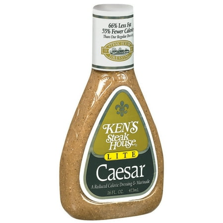 Ken's Steak House Lite Caesar Salad Dressing - 16fl oz