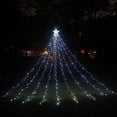 thumbnail image 1 of Outdoor Christmas Decorations, 3.5m LED Christmas Star Lights Waterfall Xmas Tree Lights Outdoor Christmas Tree Lights for Christmas Tree Home Party G, 1 of 5