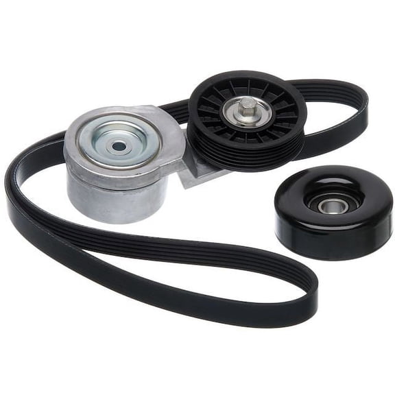 Serpentine Belt Drive Component Kit - Compatible with 1994 - 1995 Chevy K2500 7.4L V8 GAS