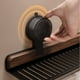 thumbnail image 3 of Estante de baño con ventosa de nogal, estante con ventosa montado en la pared, estante organizador de grifo for baño, 3 of 7