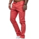 thumbnail image 3 of Pantalones Rectos Rectos de Color Liso Con Botones Abiertos Para Hombre Odeerbi ODB-6, 3 of 5