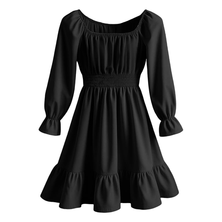 sachin and babi light blue dress Cocktail Dresses Wedding Guest Attire Female Plus Size Ever-Pretty Charming  Short Sleeves V-Neck Midi Dress With Floral Applique main image 1