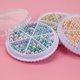 thumbnail image 2 of 6 rejillas Nail Art Tiny Steel Caviar Beads Tamaño mixto Diseño 3D Mini Nails Art Gems Rose Gol Romacci Abalorios de Arte de, 2 of 7