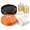 Black and Orange-210, variant on 210black And Disposable Plates For Party