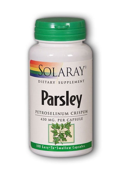 Solaray Parsley 430 mg - 100 Capsules