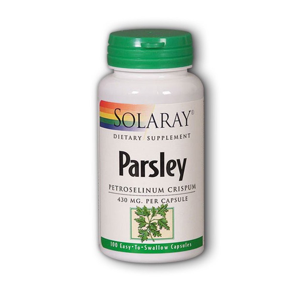 Solaray Parsley 430 mg 100 Capsules