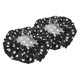 thumbnail image 5 of unbranded 2Ud Gorro De Ducha Reutilizable De Satén Negro Para Cabello Largo Con Banda Elástica Ajustable, 5 of 7