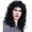 Black, variant on Qliuoazw Fashion Man Long Cruly Men's Wig Handsome Cool Wig