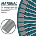 thumbnail image 5 of unique 10 Pieces Diamond Bit Diamond Grinding Bits Head 1/8 8mm Cylinder Head Diamond For Most Tool Bit Gr, 5 of 5