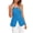 0513liBlue, variant on Womens Sleeveless Suit Vests Dressy Square Neck Business Work Waistcoat summer Button down Blazer Vest Tops with pockets 0513liBlue S