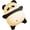 Lying flat bear, variant on CNV Soft Silicone Panda Bedside Mood Lamp, BPA-Free Dimmable Night Light with 30-Min Timer, USB Portable Nursery Light for Breastfeeding and Sleeping Support, Panda Lover Gift
