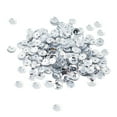 thumbnail image 1 of ziyahi 400 Pieces Round Cupped Loose Sequins Sewing Embellishment 7mm Silver, 1 of 8