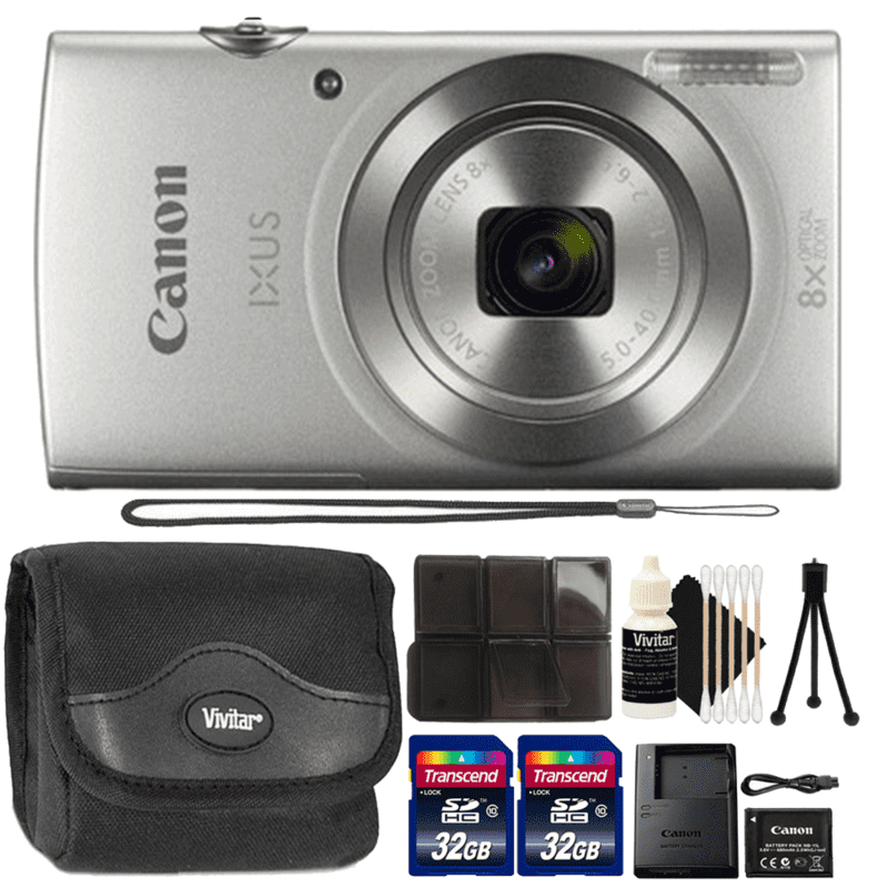 Canon PowerShot IXUS 185 / Elph 180 20MP Point and Shoot Digital Camera