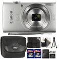 thumbnail image 1 of Canon PowerShot IXUS 185 / Elph 180 20MP Appareil Photo Numérique Point and Shoot Argent Meilleur Bundle, 1 of 7