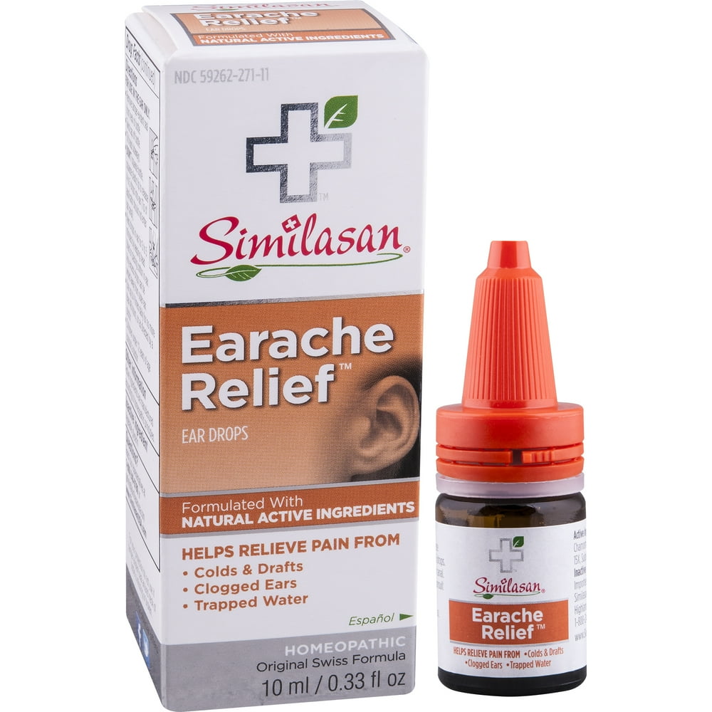 Similasan Earache Relief Ear Drops 0.33 Oz.