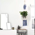 thumbnail image 4 of Colgador de plantas hecho a mano cuerda de  flor macramé cuerda para colgar en la pared Baoblaze Canasta de flores de planta, 4 of 8