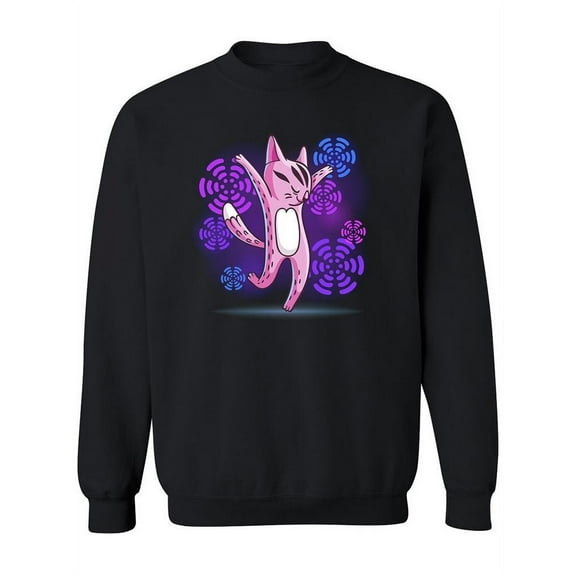 Kitten Dancing Sweatshirt Women -Image by Shutterstock, Female Large