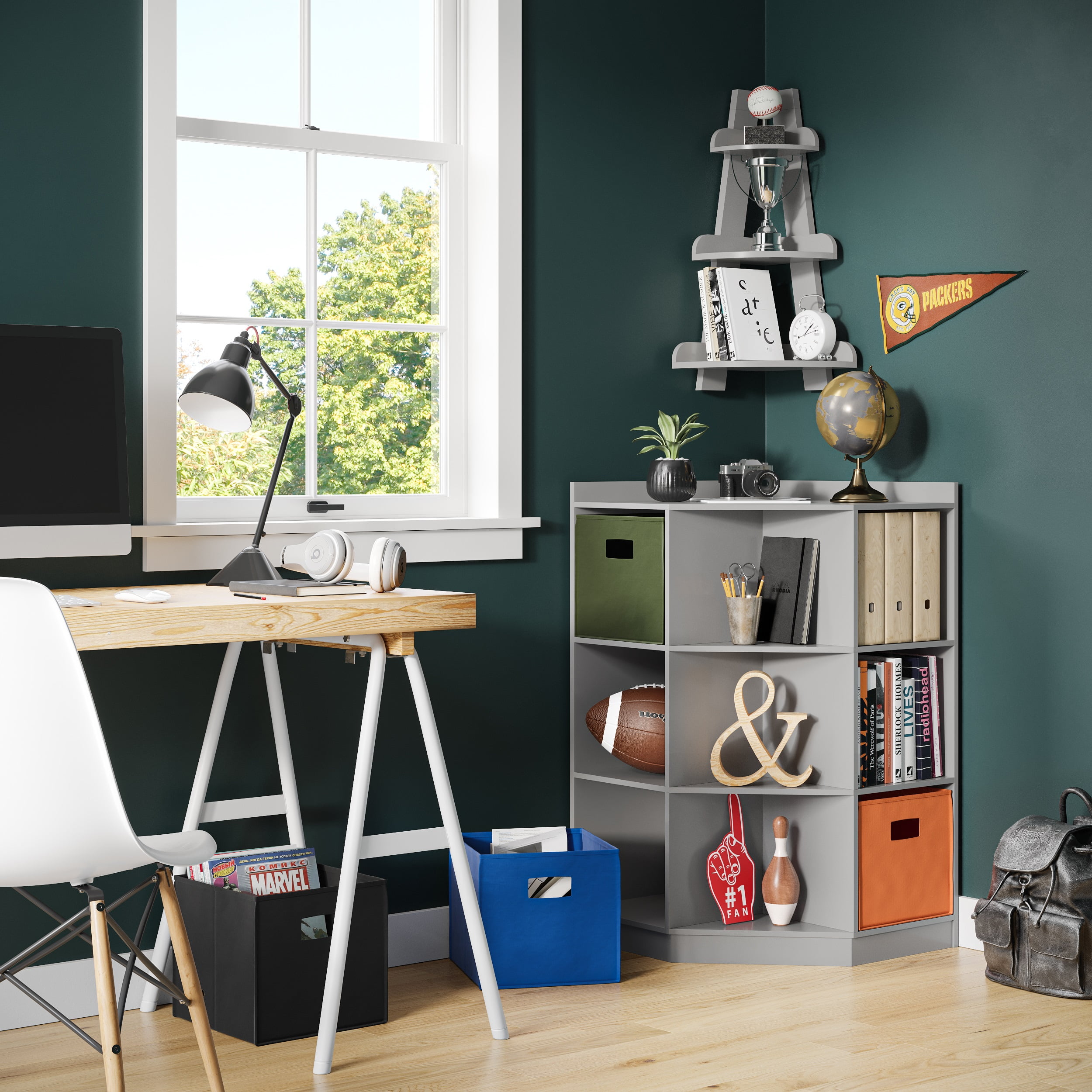 River ridge corner cubby outlet