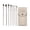 B, variant on 5 Pieces Mini Makeup Brush Set, Makeup Brushes Foundation Blend Blush Concealer Eye Shadow Blend Eye Liner Makeup Brush Set for Travel Makeup Bag