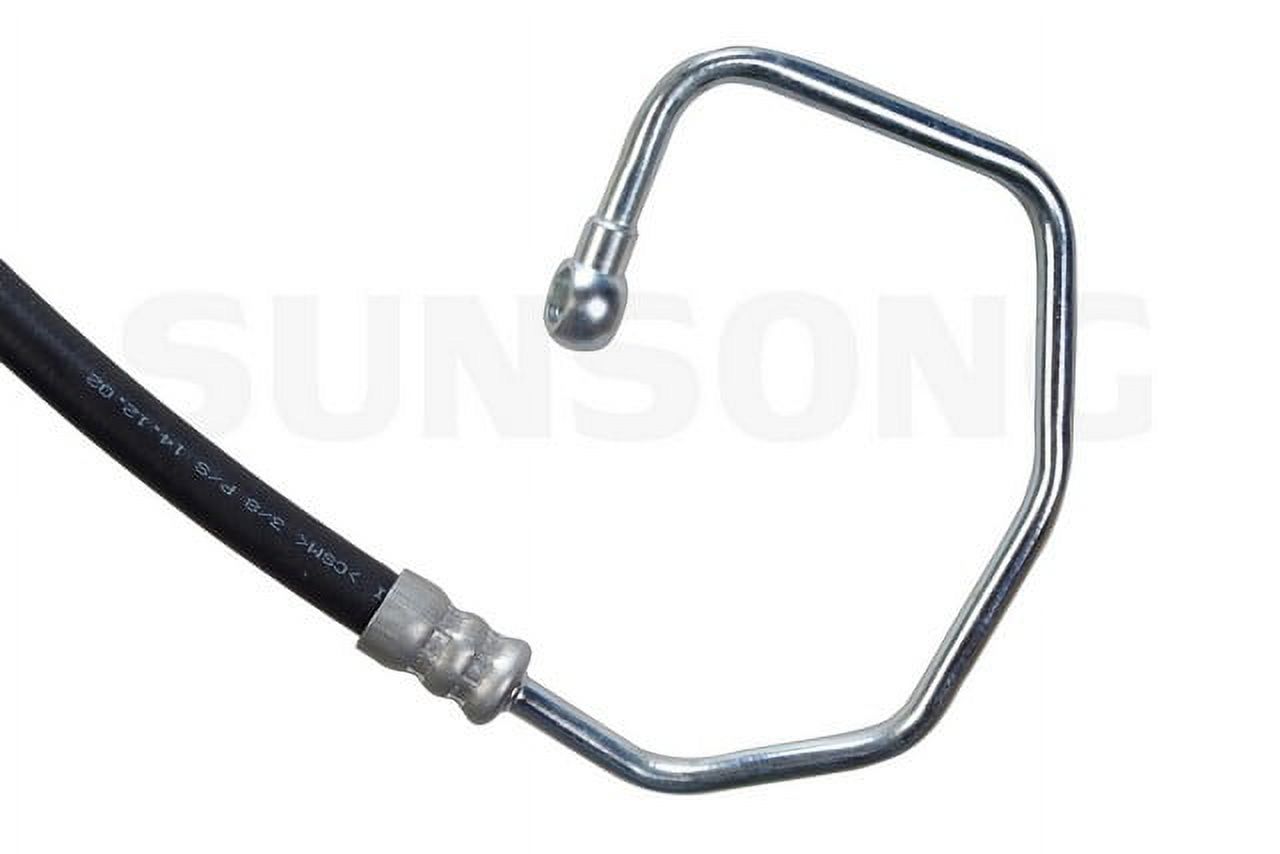 Sunsong 3401834 Power Steering Pressure Line Hose Assembly