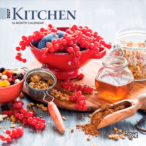 Kitchen | 2027 7x14" (Hanging) Wall Calendar