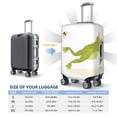 thumbnail image 5 of Fotbe Hunting Frog Luggage Cover Protector,Suitcase Protector,Scratch and Dirt Resistant,Fits 18-32 Inch Luggage-Large, 5 of 8