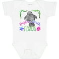 thumbnail image 3 of Inktastic Daytona Beach Florida Cute Swimming Manatee Boys or Girls Baby Bodysuit, 3 of 5