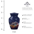 thumbnail image 3 of Yatskia Football Urn for Ashes Adult Male, Funeral Keepsake Urns for Human Ashes Adult Man, Decorative Urns for Human Ash, (Combo 10 Inch and 3 Inch), 3 of 8
