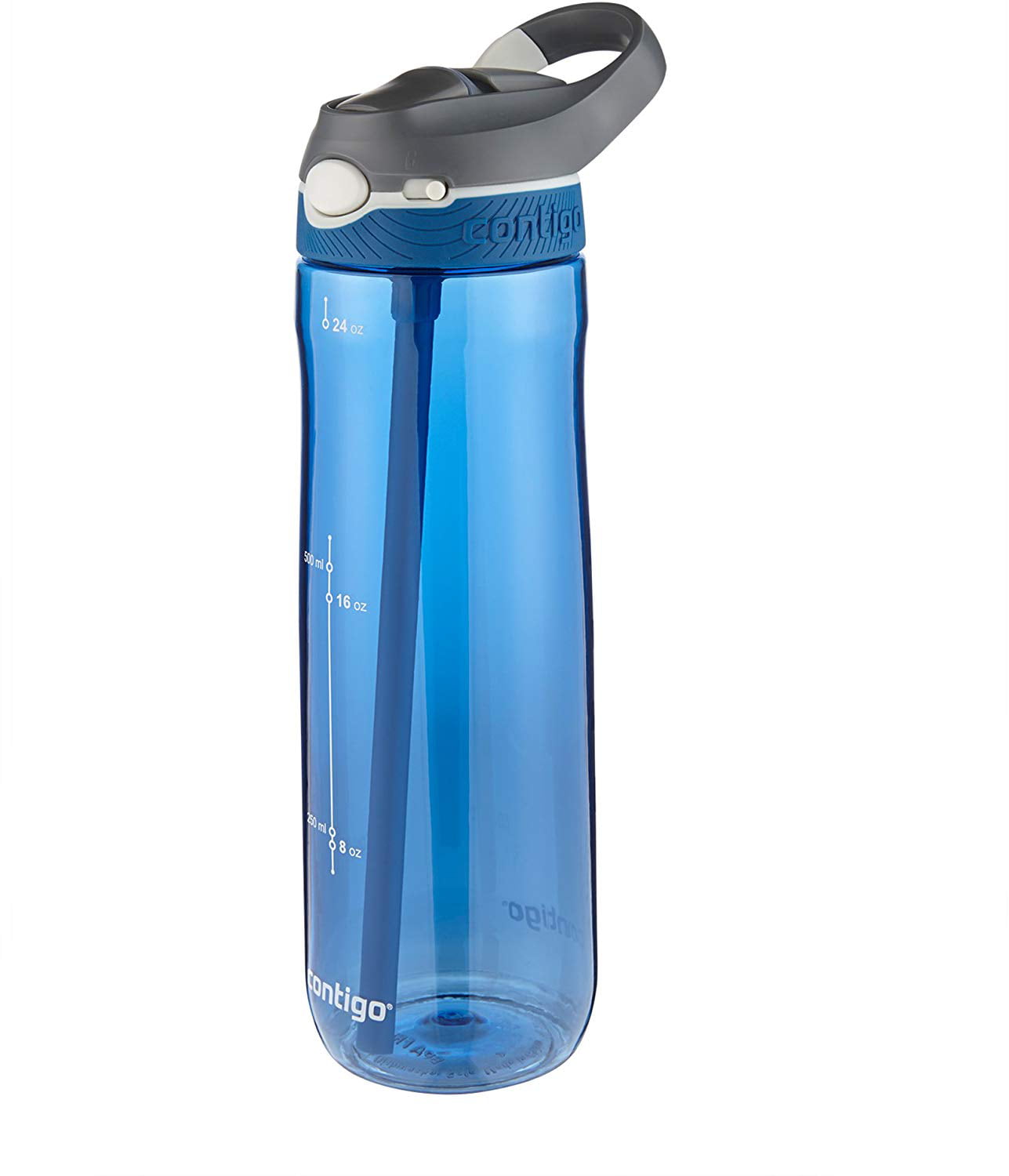 Contigo 24 fl oz Plastic Water Bottle with Caravaner Clip - BPA